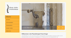 Desktop Screenshot of physio-atelier-friedrichshain.de